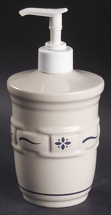 Woven Traditions Classic Blue Lotion Dispenser by Longaberger-1