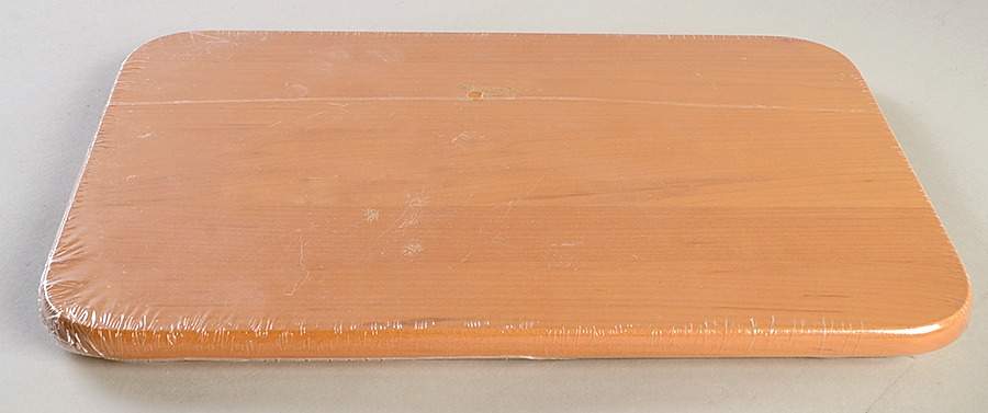 Woven Traditions Classic Blue Wood Shelf For 13" Rectangular Platter Metal Stand by Longaberger-1