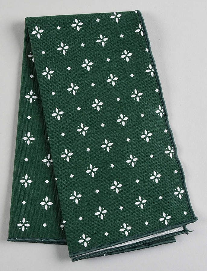 Woven Traditions Heritage Green Cloth Napkin by Longaberger-1