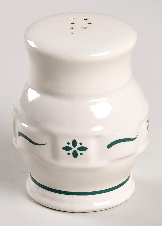 Woven Traditions Heritage Green Pepper Shaker by Longaberger-1