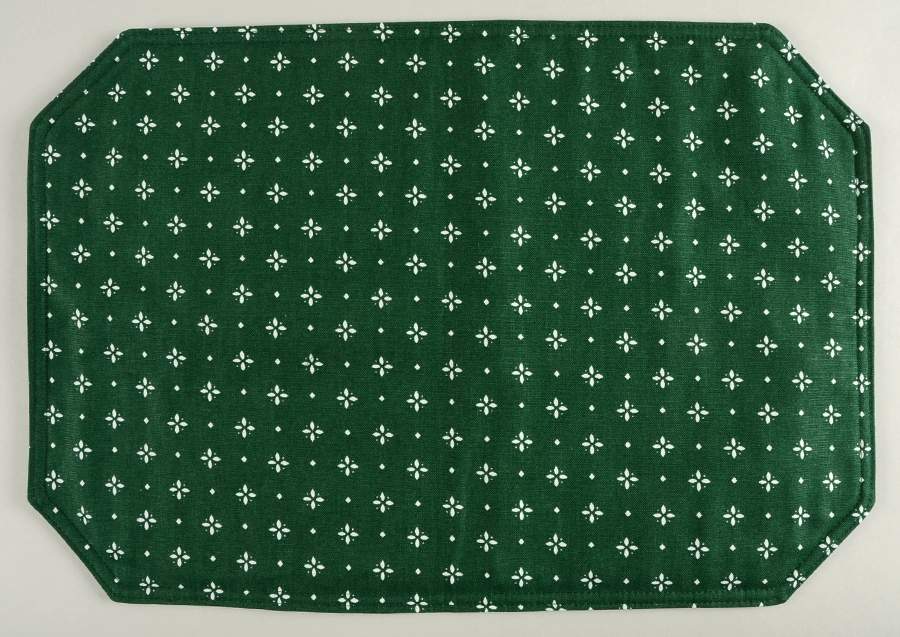 Woven Traditions Heritage Green Cloth Placemat by Longaberger-1