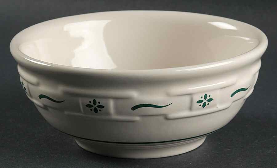 Woven Traditions Heritage Green 5" All Purpose Bowl by Longaberger-1