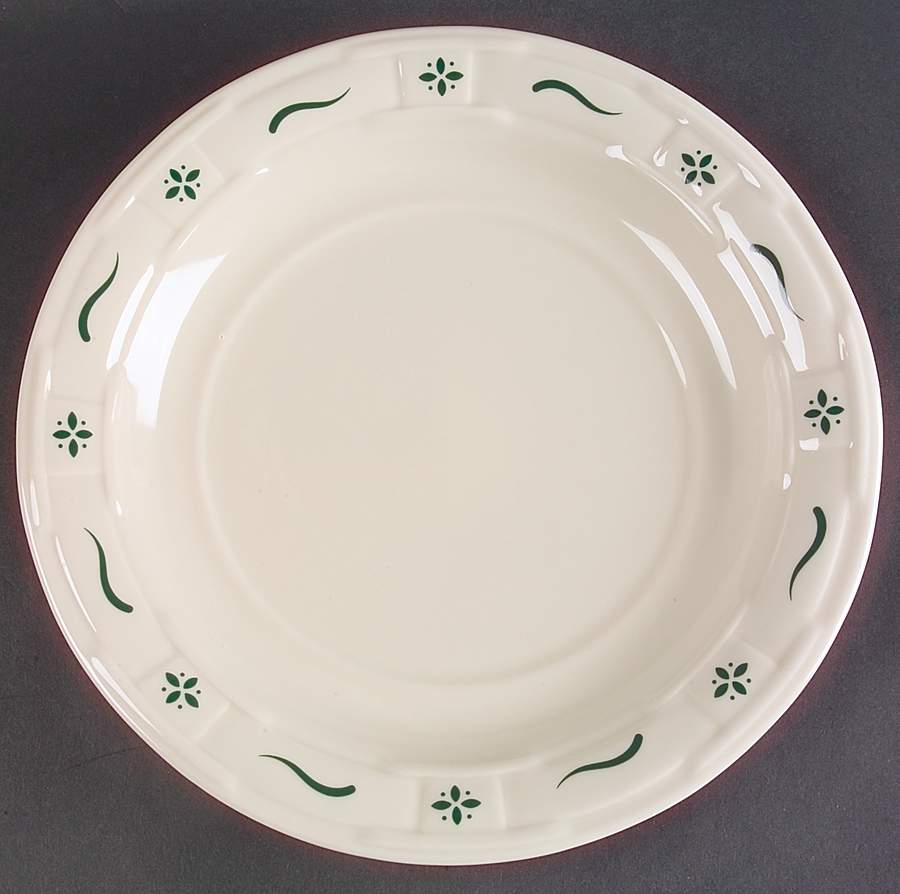Woven Traditions Heritage Green Underplate for Tureen by Longaberger-1