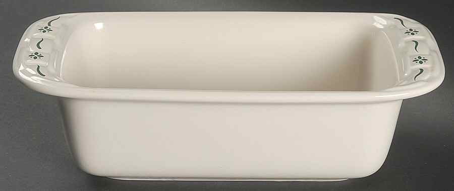 Woven Traditions Heritage Green Loaf Pan by Longaberger-1