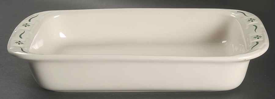 Woven Traditions Heritage Green 13"  Rectangular Baker by Longaberger-1