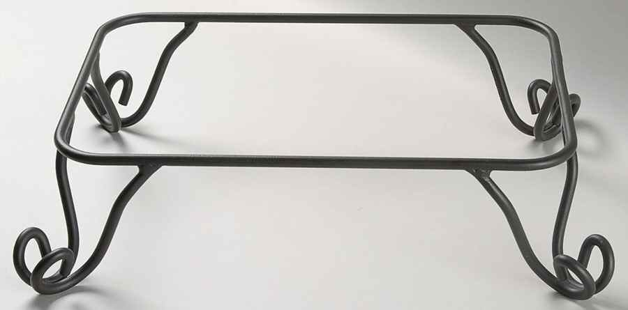 Woven Traditions Heritage Green Metal Stand for 13" Rectangular Platter by Longaberger-1