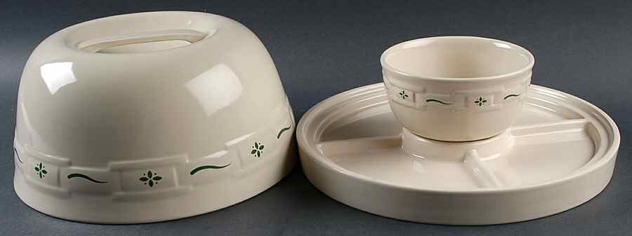 Woven Traditions Heritage Green 8-in-1 Entertainer Set by Longaberger-1