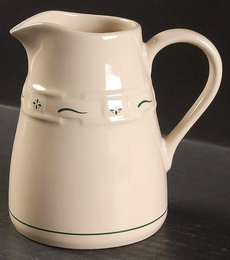 Woven Traditions Heritage Green Creamer by Longaberger-1