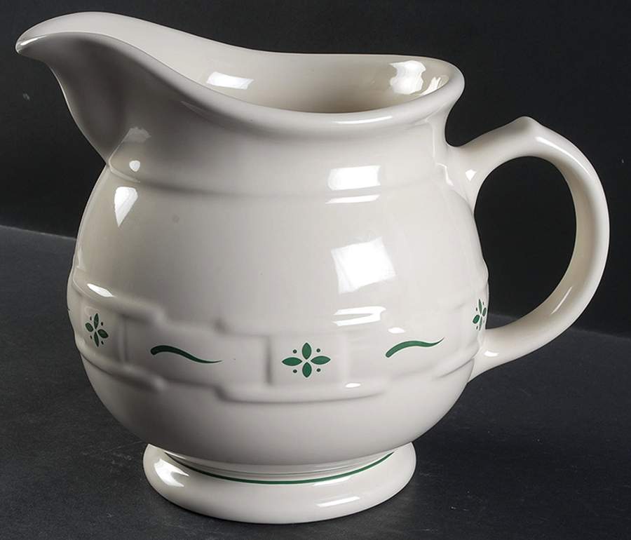 Woven Traditions Heritage Green 92 Oz Pitcher by Longaberger-1