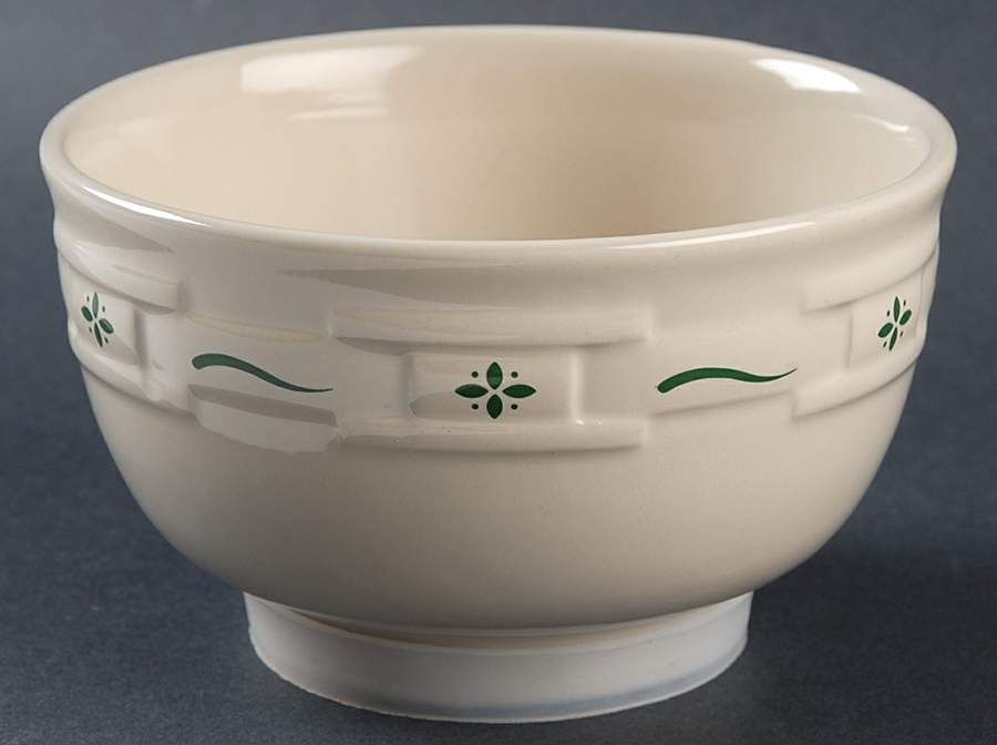 Woven Traditions Heritage Green 5" Bowl for 8-in-1 Entertainer Set by Longaberger-1