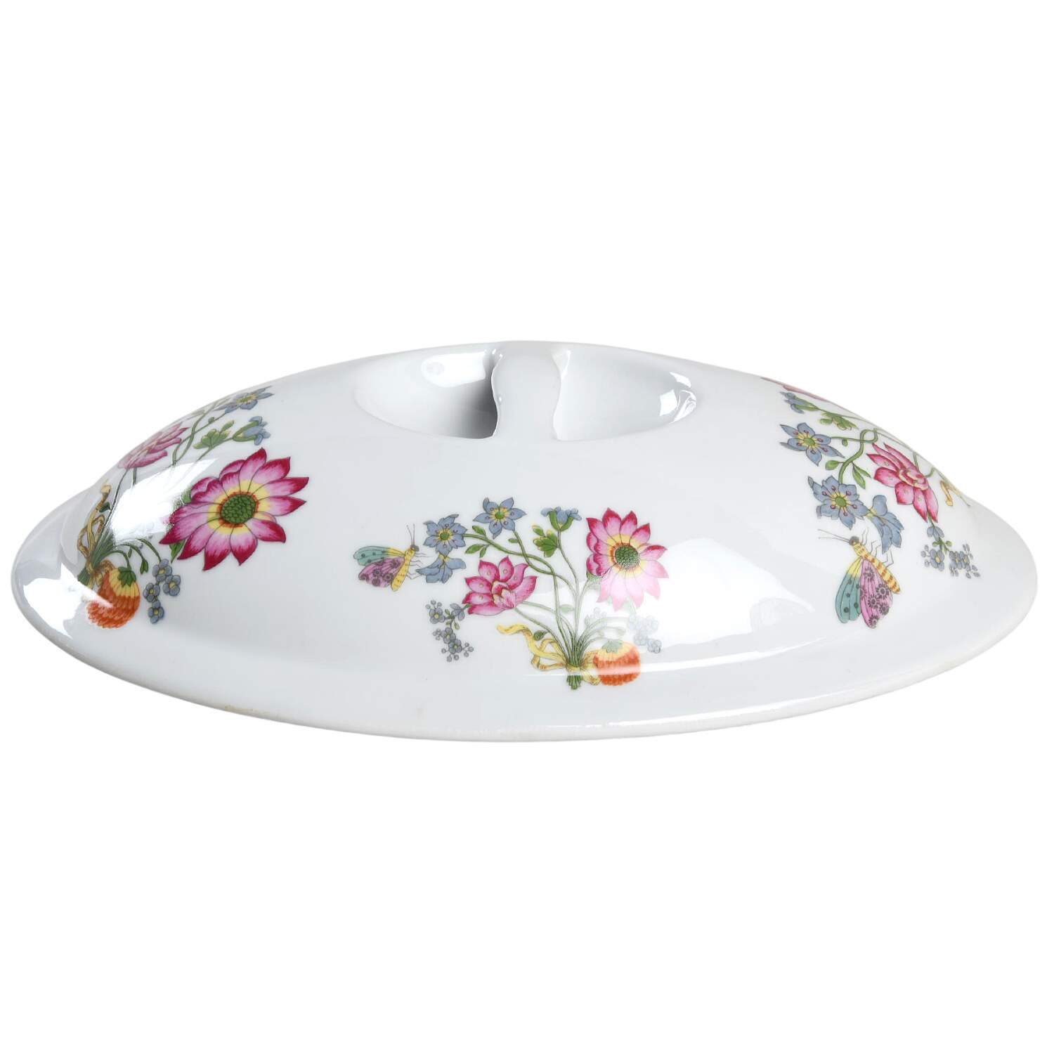Meissen Lid for 3 Qt Oval Covered Casserole by Louis Lourioux-1