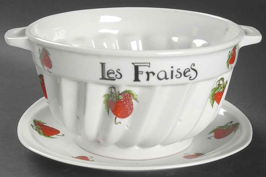 Strawberry 2-Piece Drain Set by Louis Lourioux-1