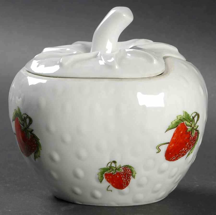 Strawberry Jam/Jelly & Lid by Louis Lourioux-1