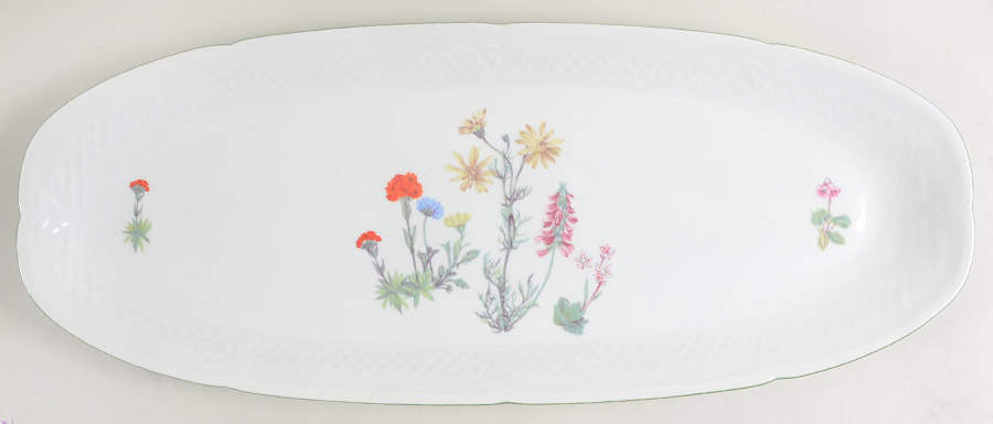 Wild Flower 22" Fish Platter by Louis Lourioux-1