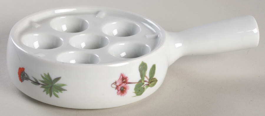 Wild Flower 6 Hole Escargot/Snail Dish by Louis Lourioux-1