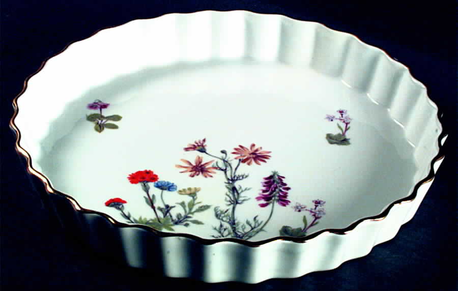 Wild Flower 12" Quiche by Louis Lourioux-1