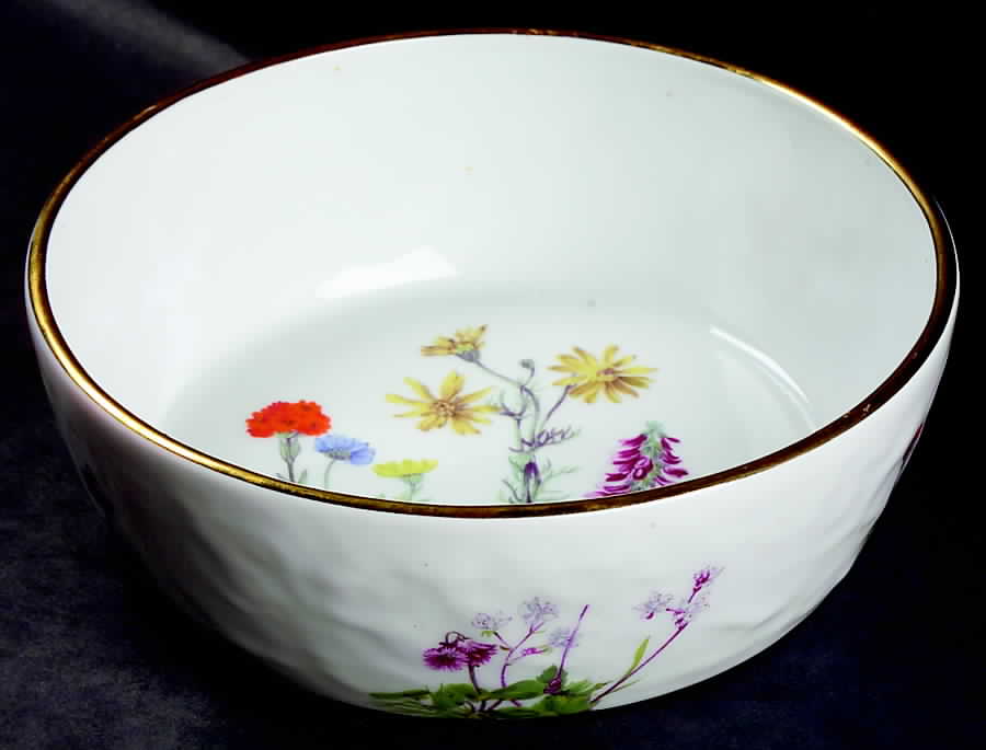 Wild Flower 8" Round Baker by Louis Lourioux-1