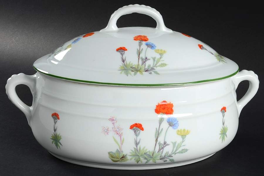 Wild Flower Tureen & Lid by Louis Lourioux-1