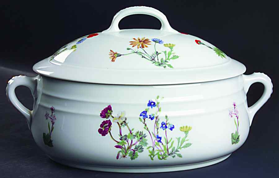 Wild Flower Tureen & Lid by Louis Lourioux-1