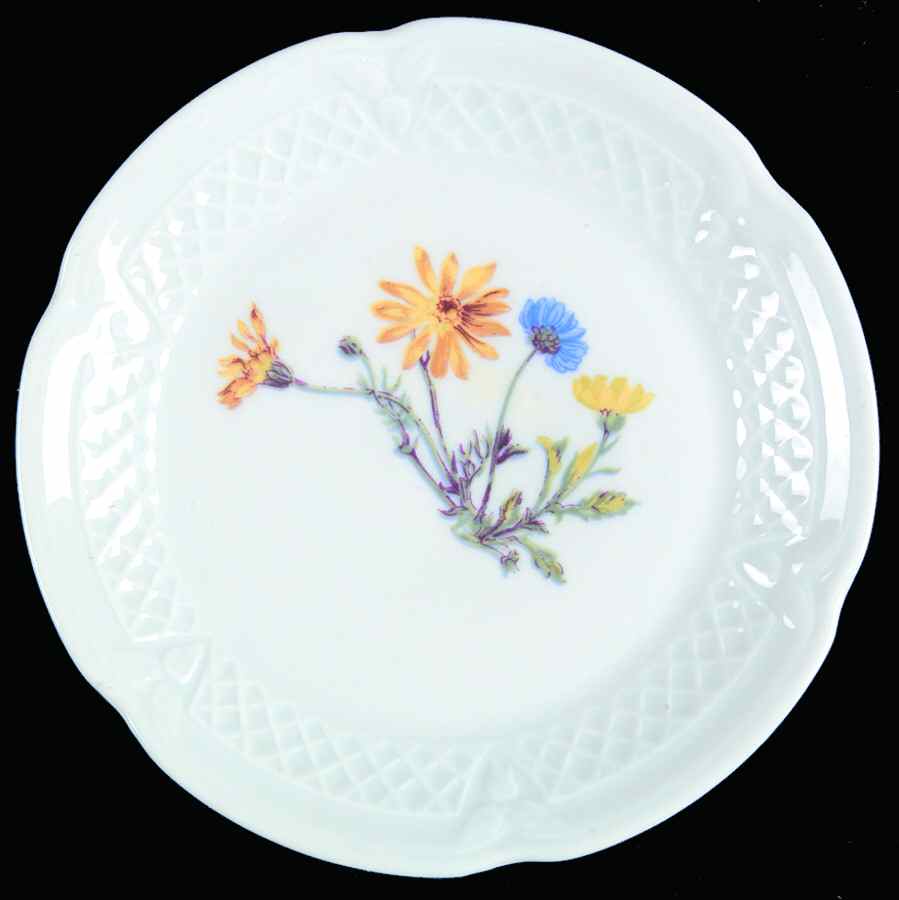 Wild Flower Canape Plate by Louis Lourioux-1