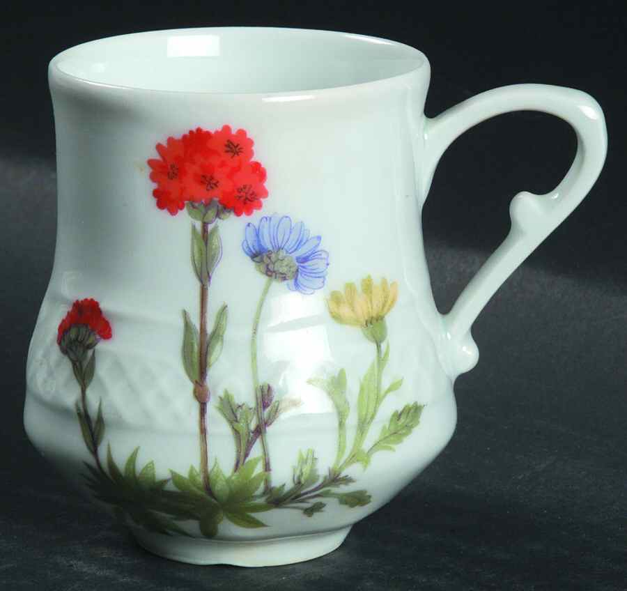 Wild Flower Flat Demitasse Cup by Louis Lourioux-1