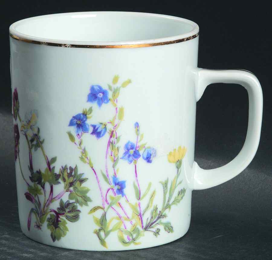 Wild Flower Mug by Louis Lourioux-1
