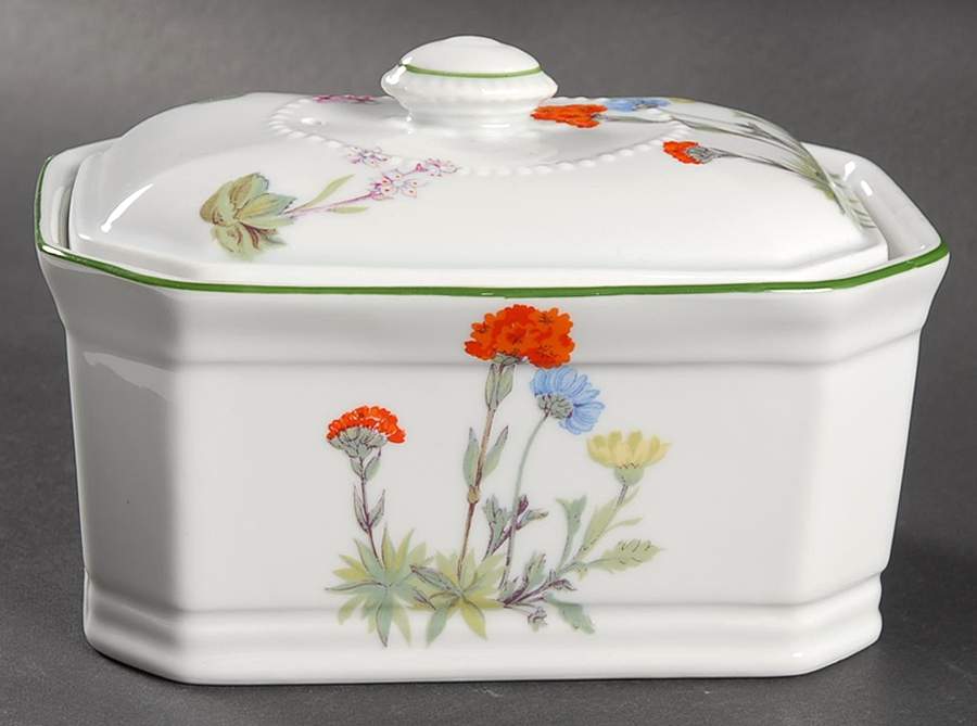 Wild Flower 6" Rectangular Box & Lid by Louis Lourioux-1
