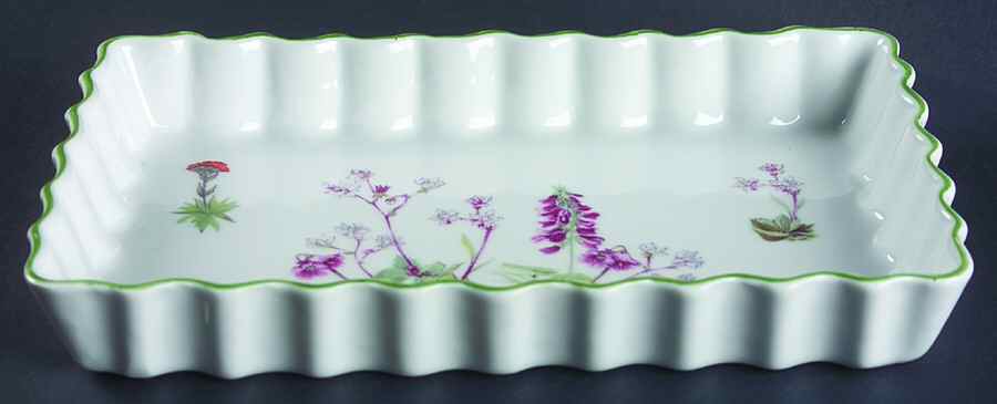 Wild Flower Hors d'Oeuvres Dish by Louis Lourioux-1
