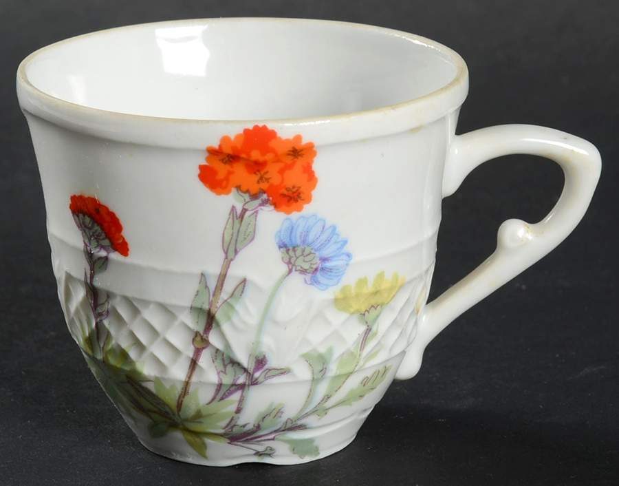 Wild Flower Flat Demitasse Cup by Louis Lourioux-1