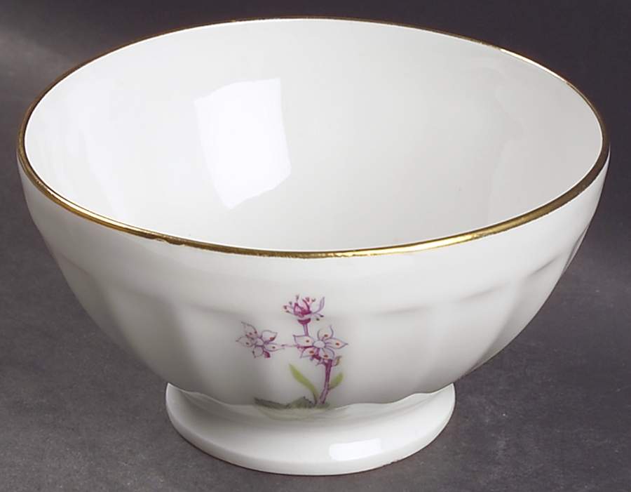 Wild Flower 4" Footed Bowl by Louis Lourioux-1