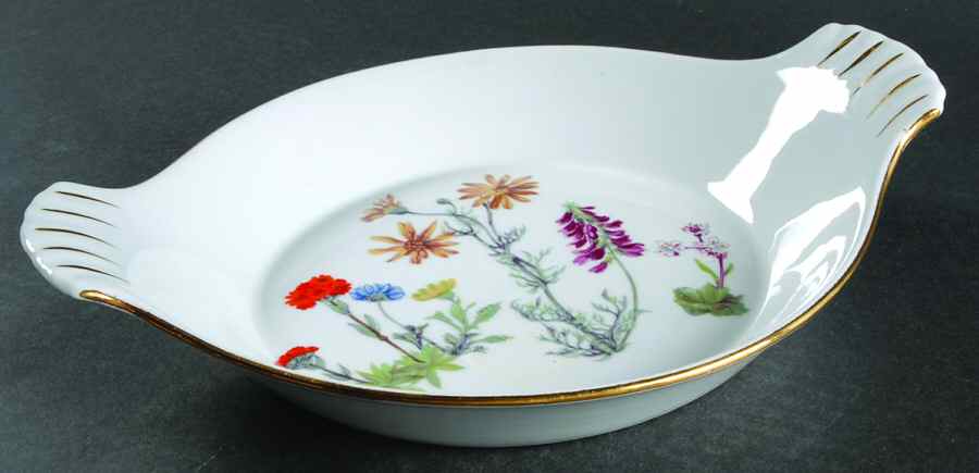 Wild Flower 11" Open Skillet by Louis Lourioux-1