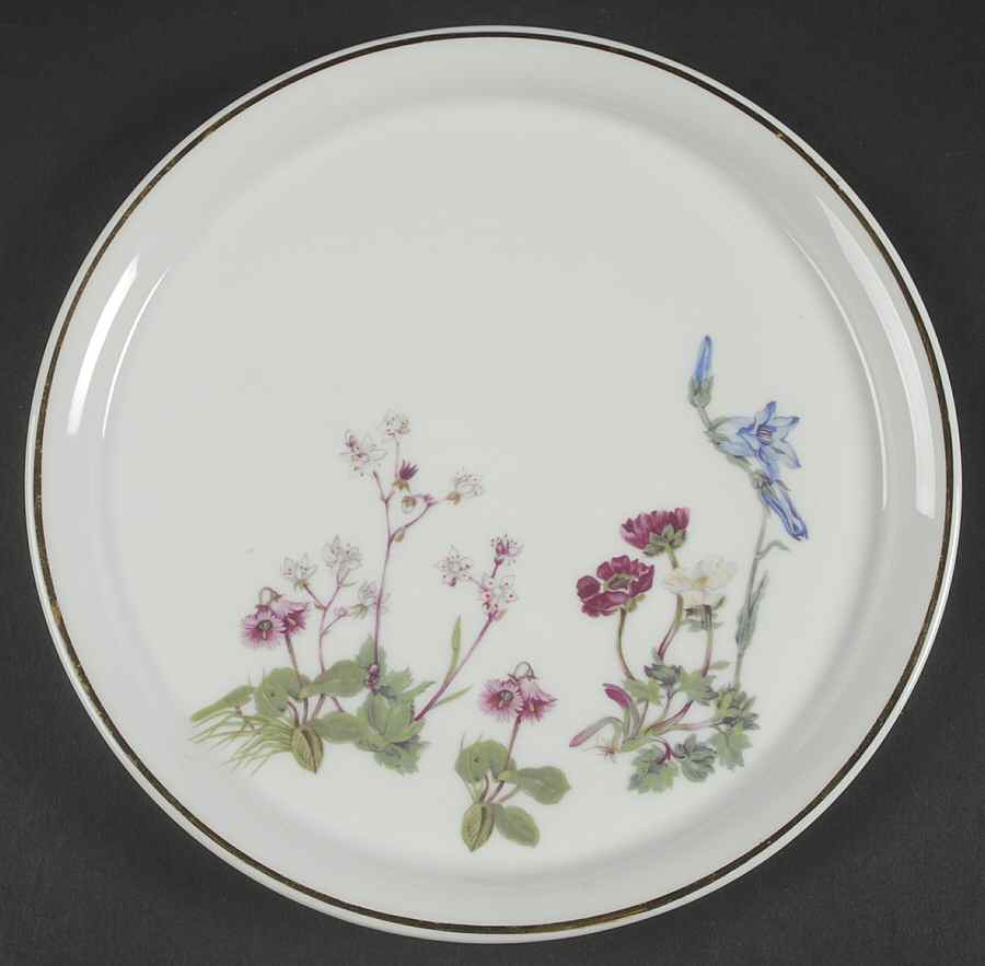 Wild Flower Tray for Pot de Creme Set by Louis Lourioux-1