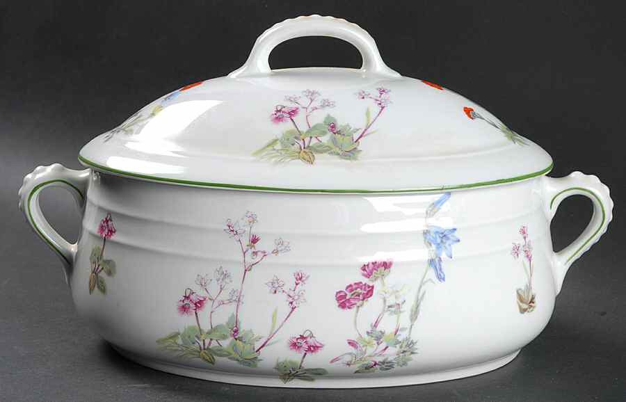 Wild Flower Tureen & Lid by Louis Lourioux-1