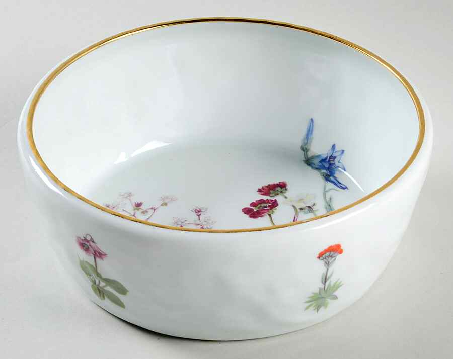 Wild Flower 7" Round Baker by Louis Lourioux-1