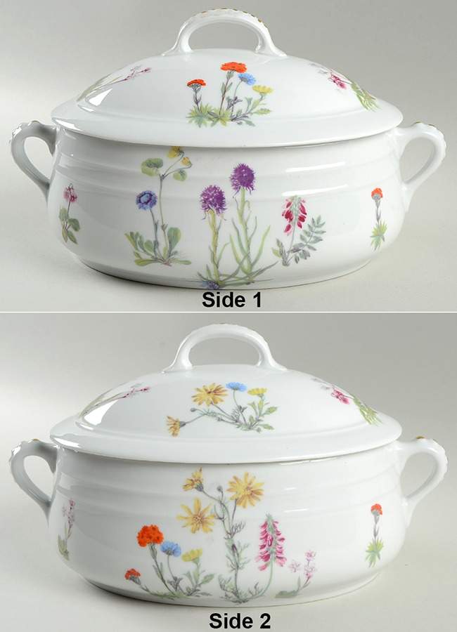 Wild Flower Tureen & Lid by Louis Lourioux-1