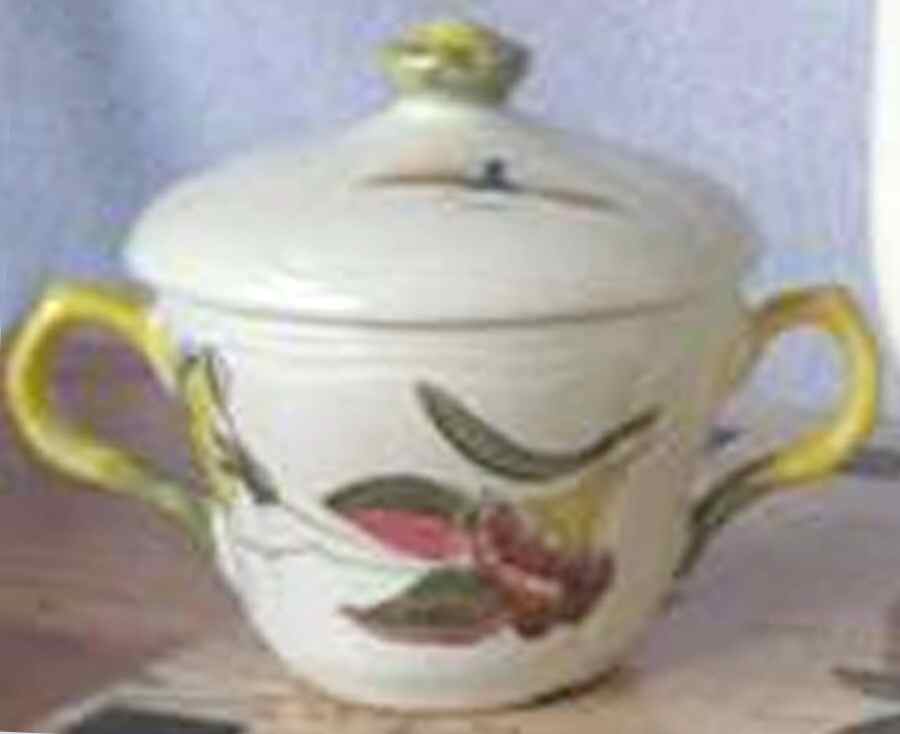 Abondance Sugar Bowl & Lid by Longchamp-1
