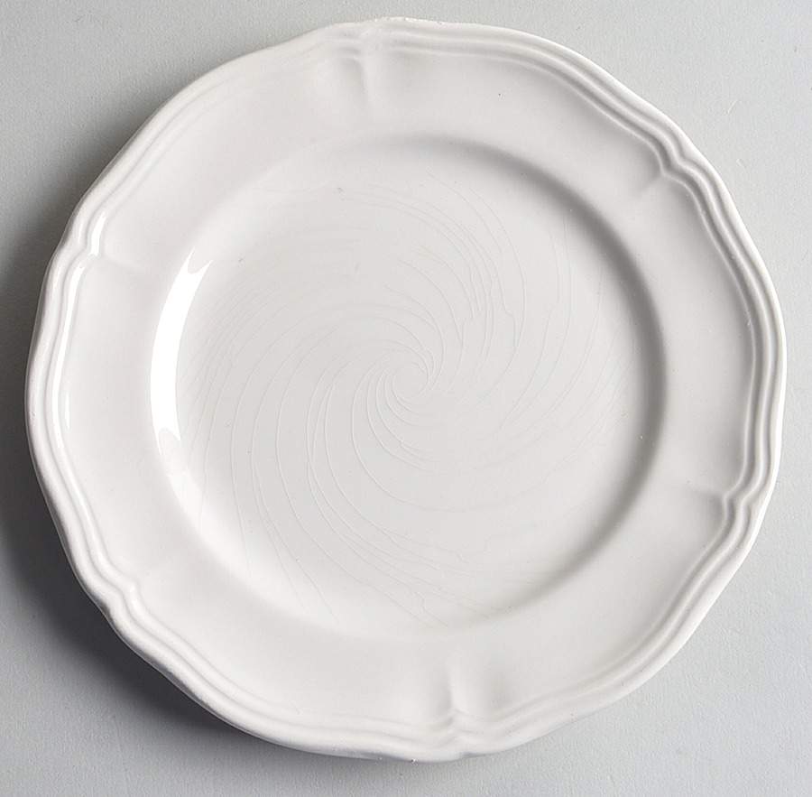 Argent White Salad Plate by Longchamp-1