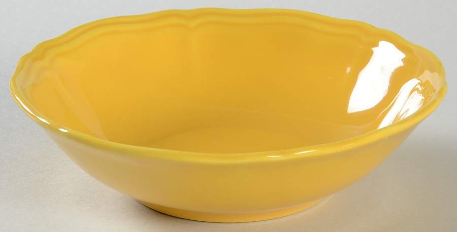 Argent Yellow Coupe Cereal Bowl by Longchamp-1