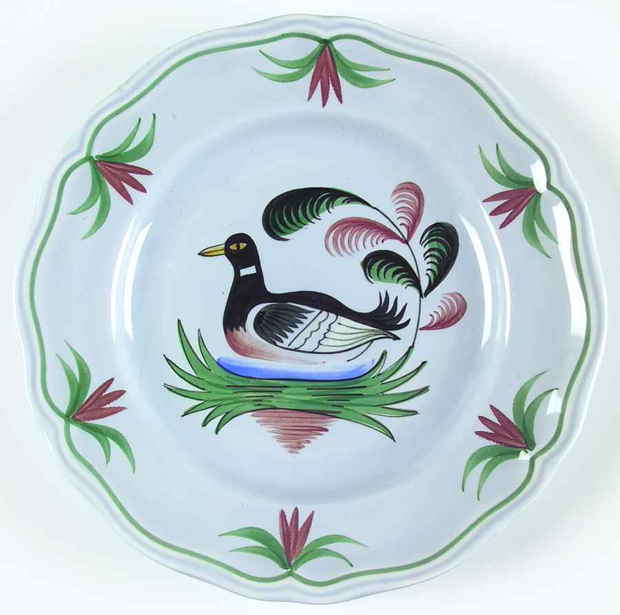 Blue Duck Dinner Plate by Longchamp-1