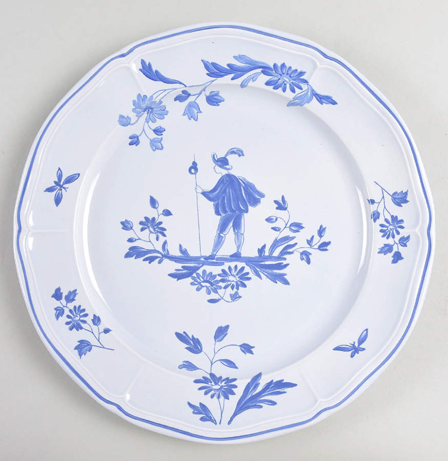 Blue Moustiers Dinner Plate by Longchamp-1
