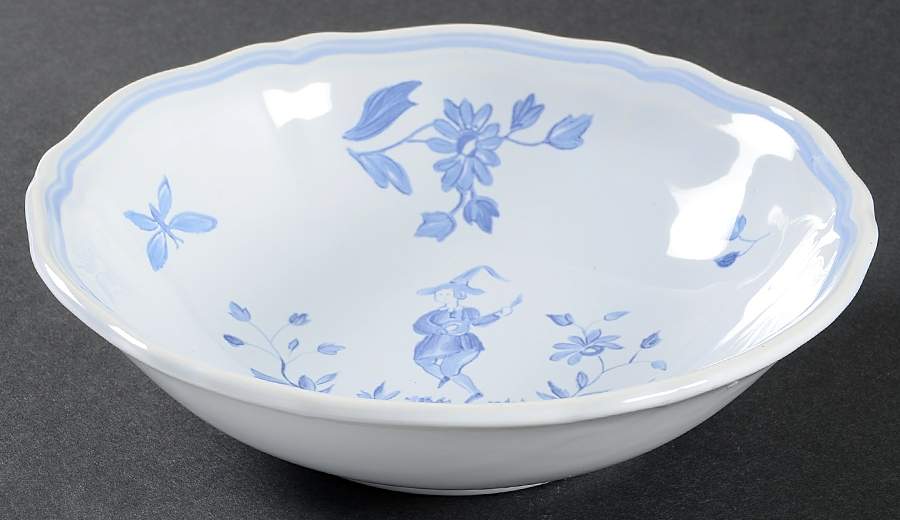 Blue Moustiers Coupe Cereal Bowl by Longchamp-1