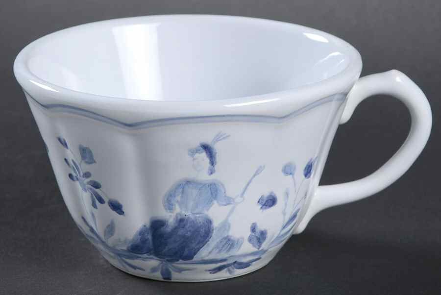 Blue Moustiers Flat Cup by Longchamp-1