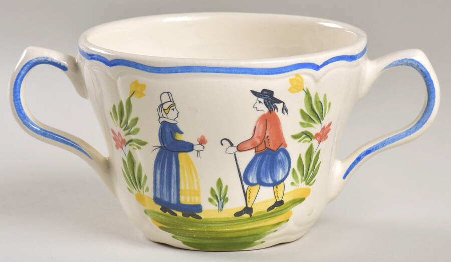 Brittany Sugar Bowl No Lid by Longchamp-1