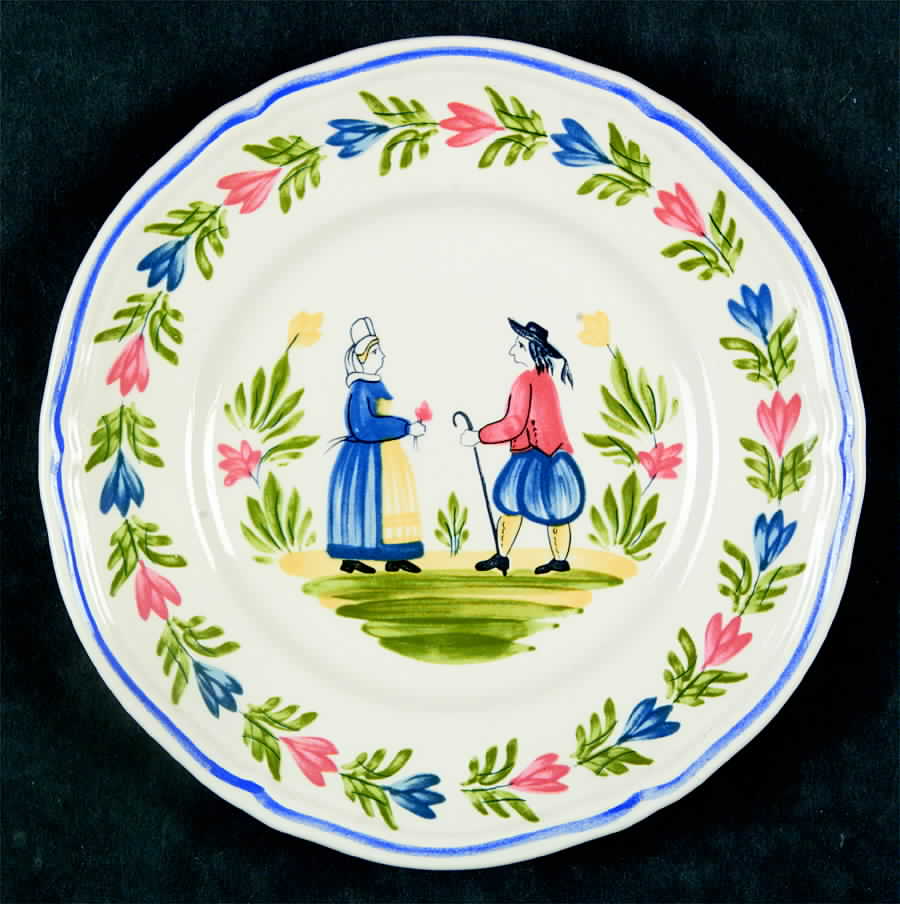 Brittany Bread & Butter Plate by Longchamp-1