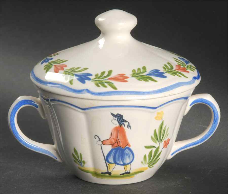 Brittany Sugar Bowl & Lid by Longchamp-1
