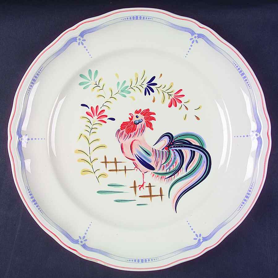 Chanticleer 12" Chop Plate (Round Platter) by Longchamp-1