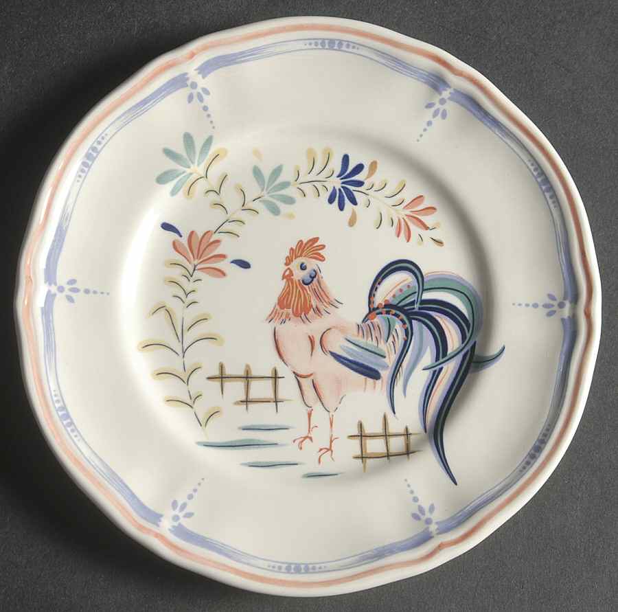 Chanticleer Bread & Butter Plate by Longchamp-1