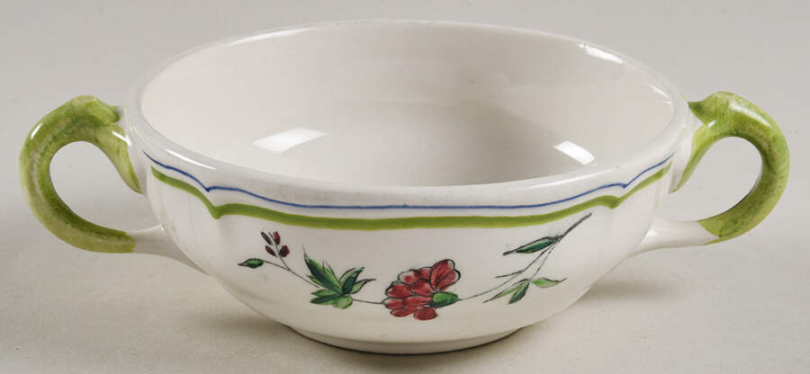 Darois Flat Cream Soup Bowl by Longchamp-1