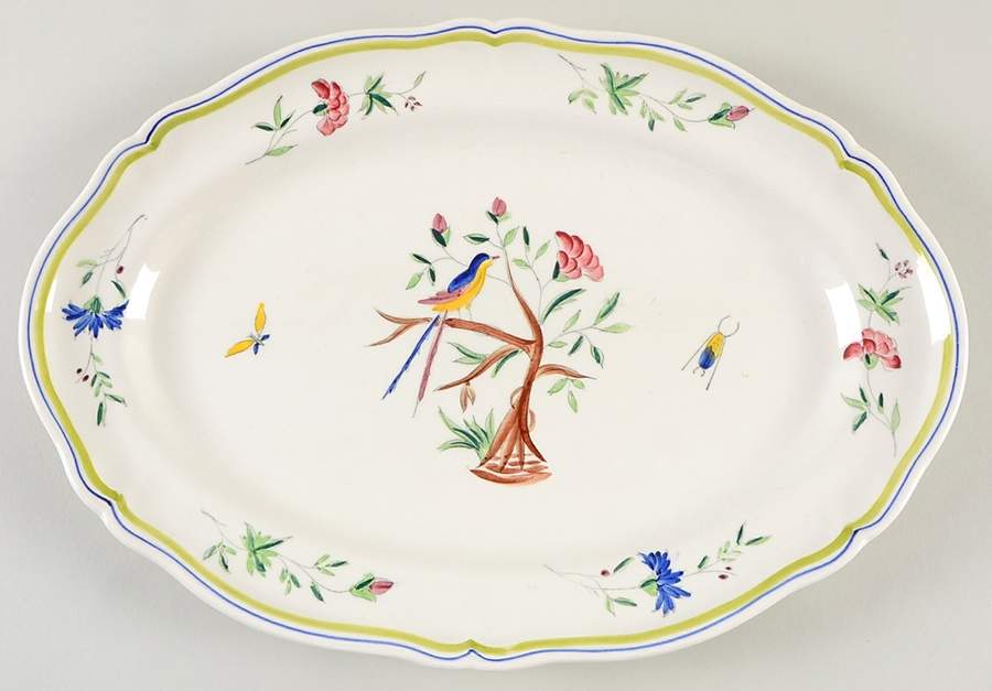 Darois 14" Oval Serving Platter by Longchamp-1