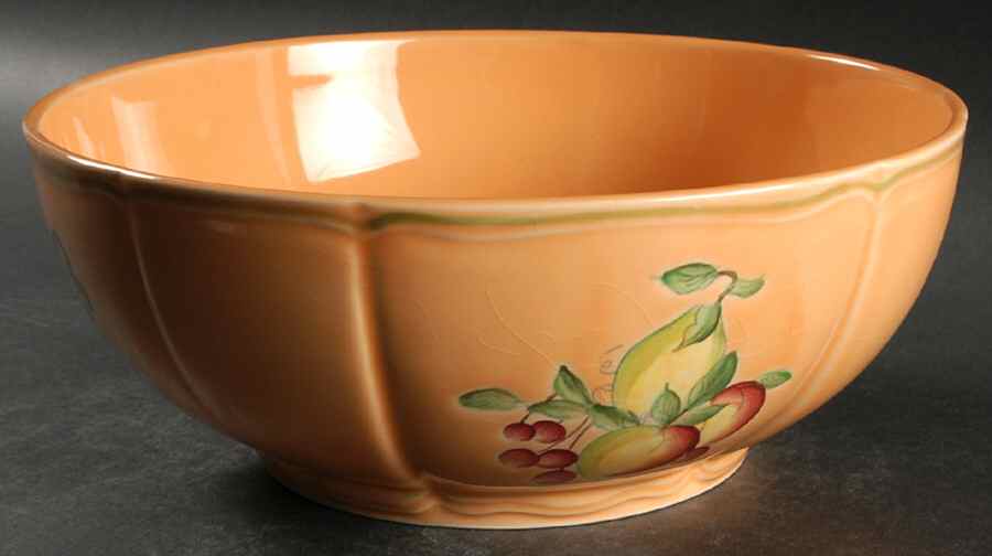 Fruit De France 10" Large Salad Serving Bowl by Longchamp-1